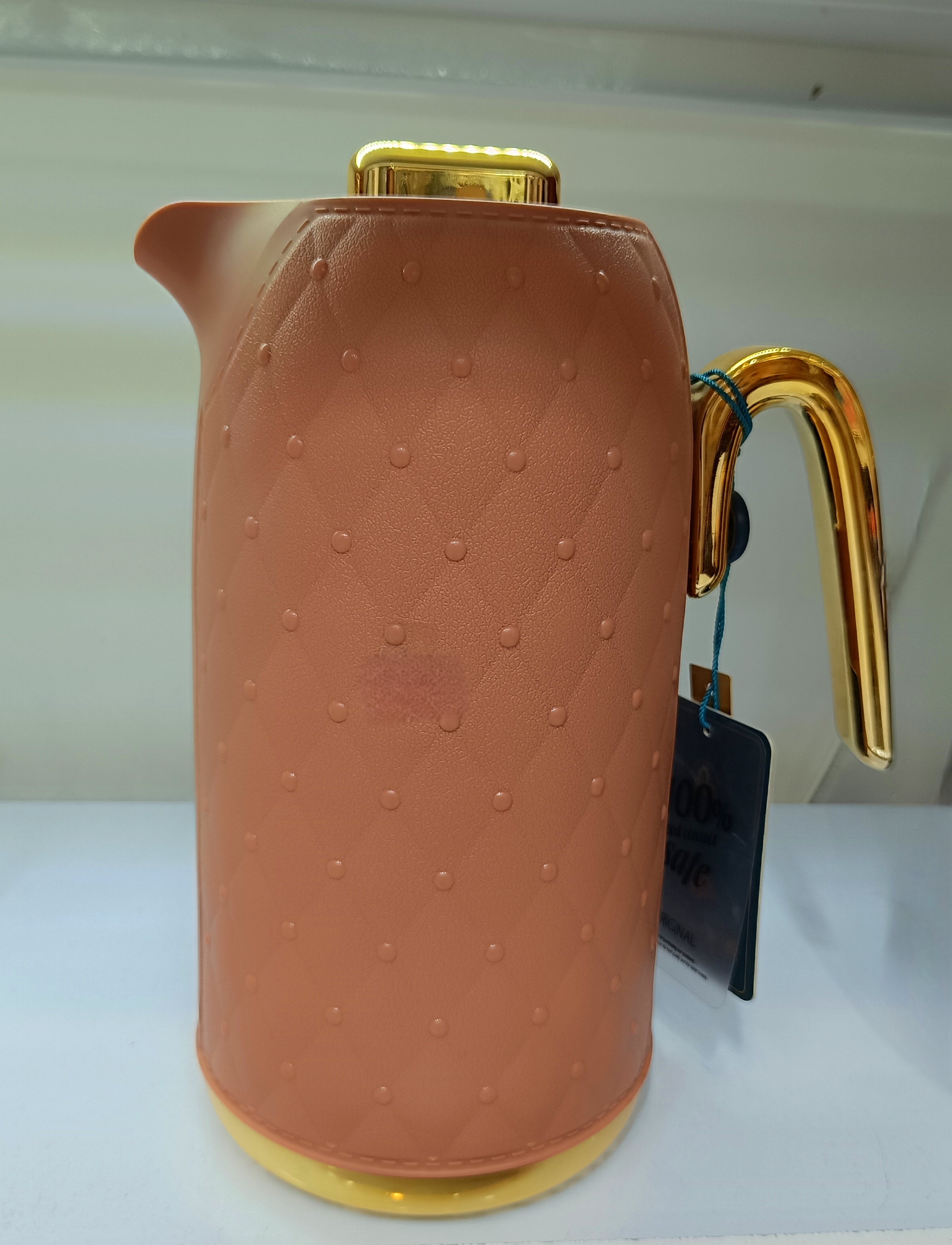 فلاسک شیشه دار. برند لاویدار(HB). یک لیتری.